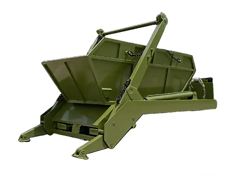 Camiones de basura con brazo oscilante