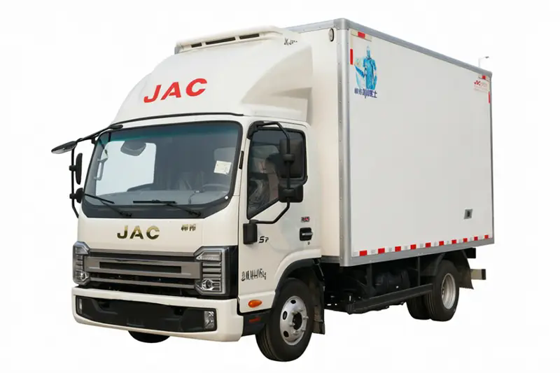 ¿Cómo protege un camión frigorífico la carga sensible a la temperatura durante el transporte?